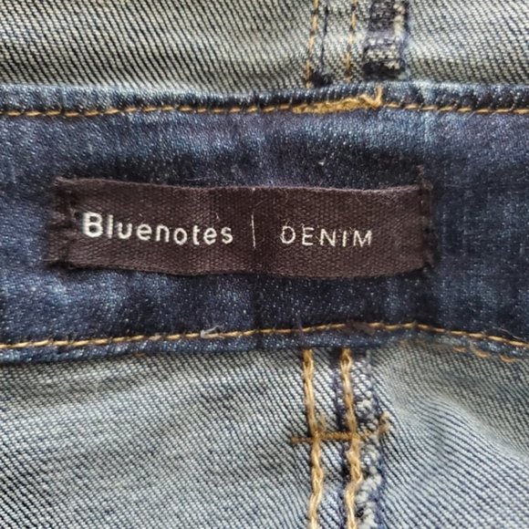 Bluenotes Blue Denim Overhall Dress Size Medium - Picture 7 of 8